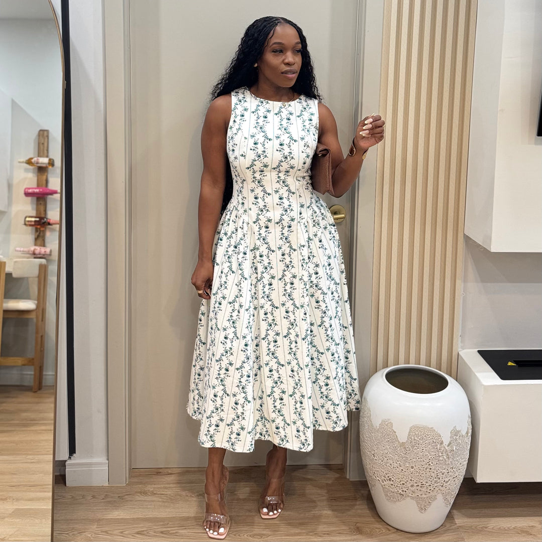 Ocean drive midi dress