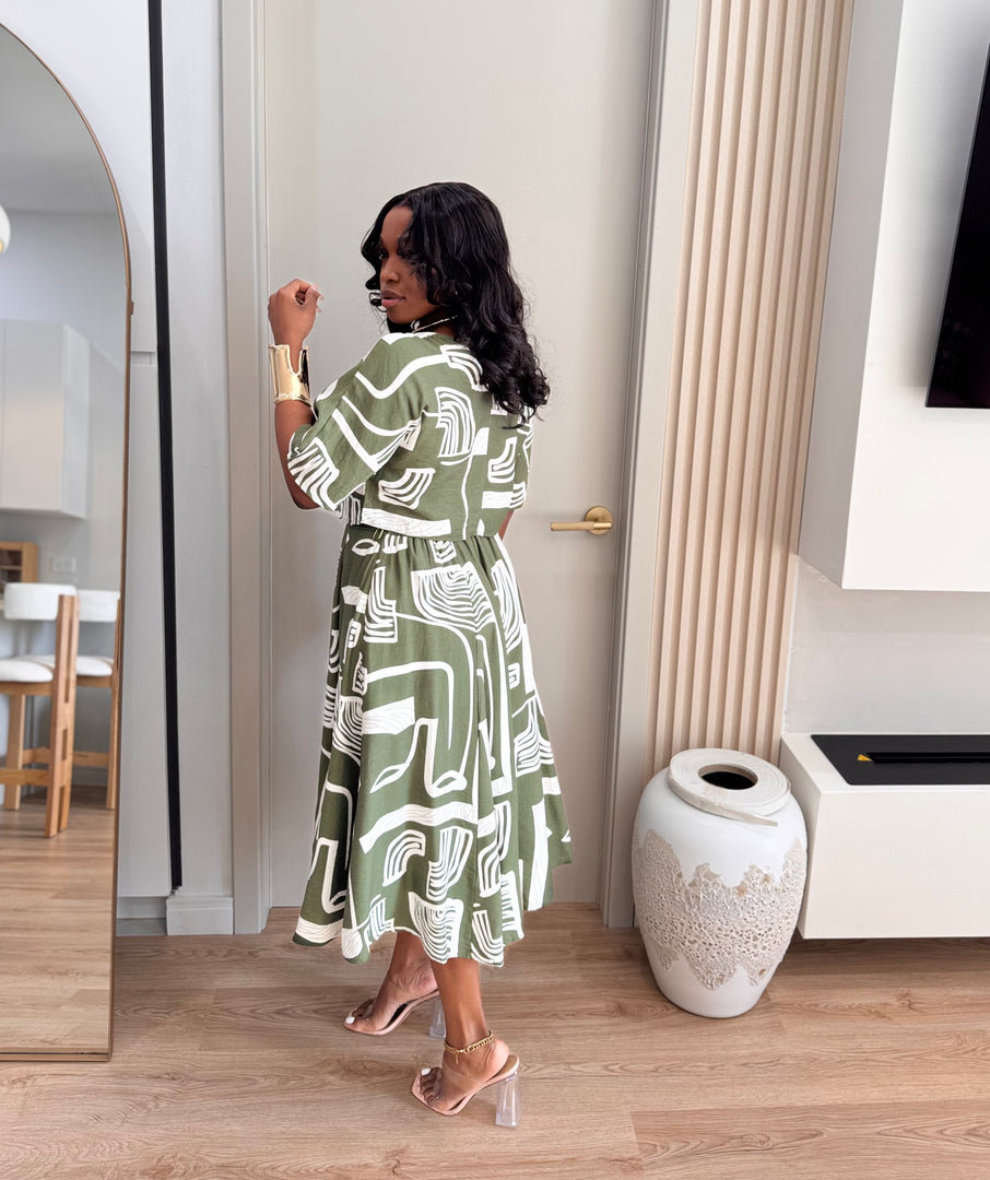 Dreamleaf 2 piece skirt set