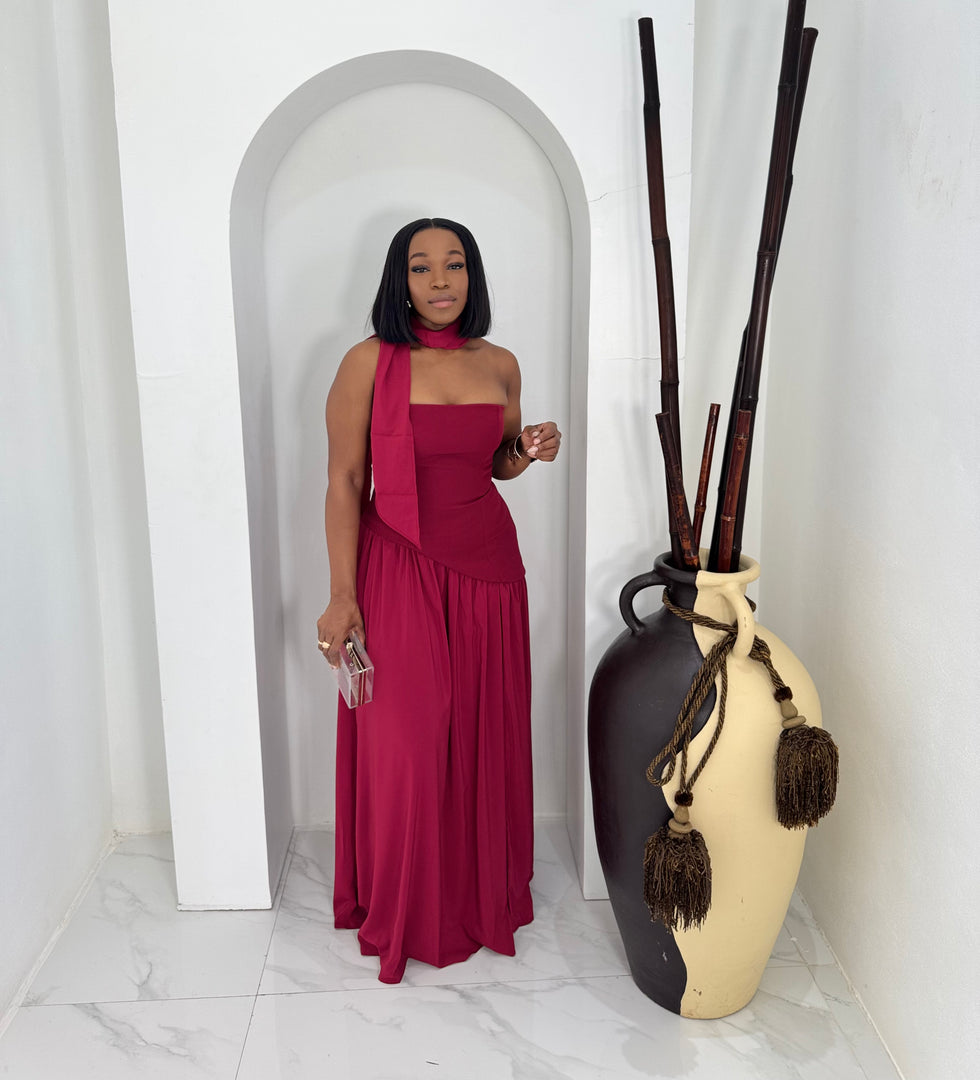 Seraphine corset Maxi dress
