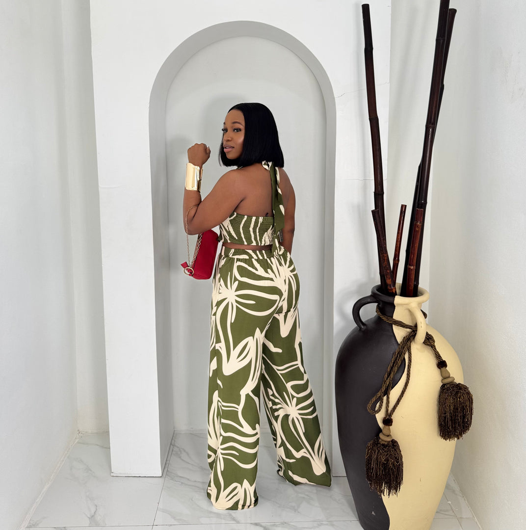 Portico vest pants set
