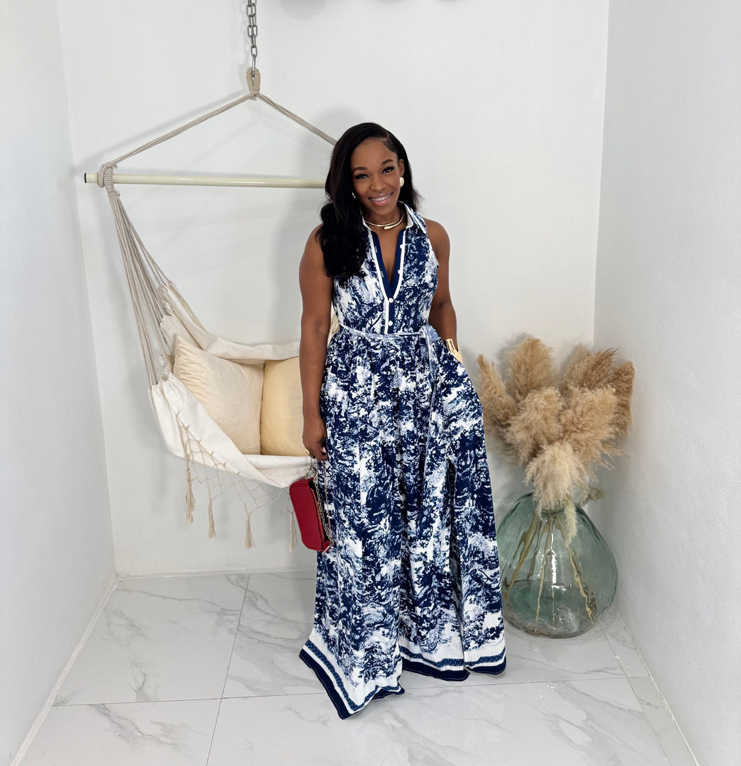 Zola printed Maxi dress