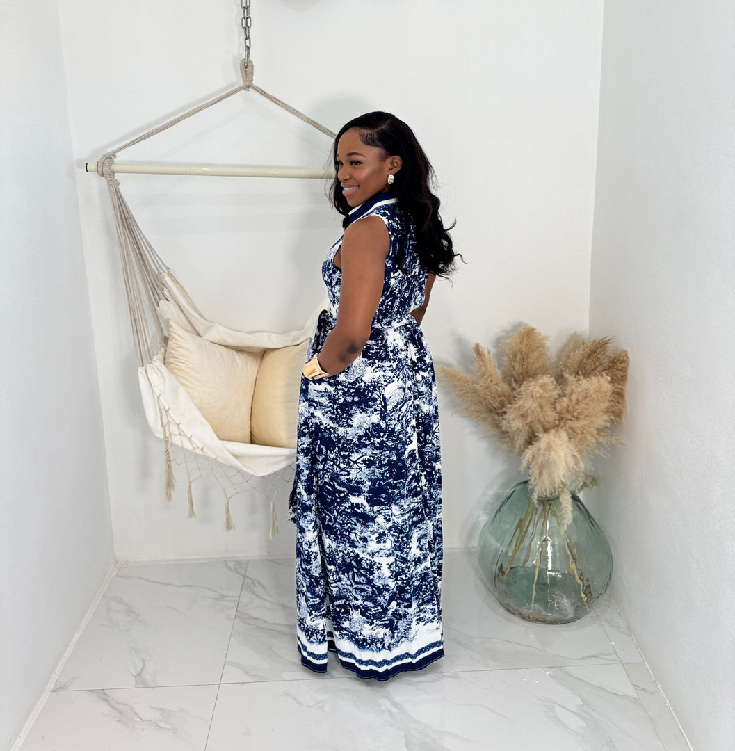 Zola printed Maxi dress