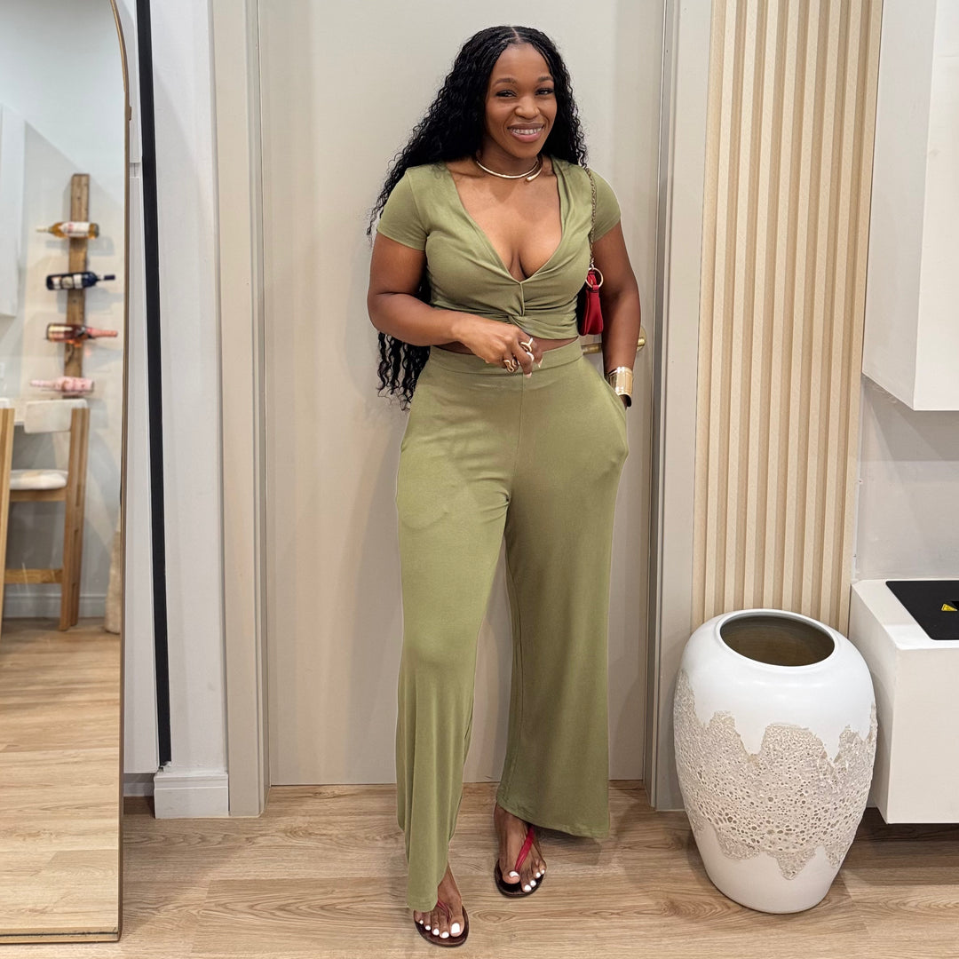 Weekend Theory pants set