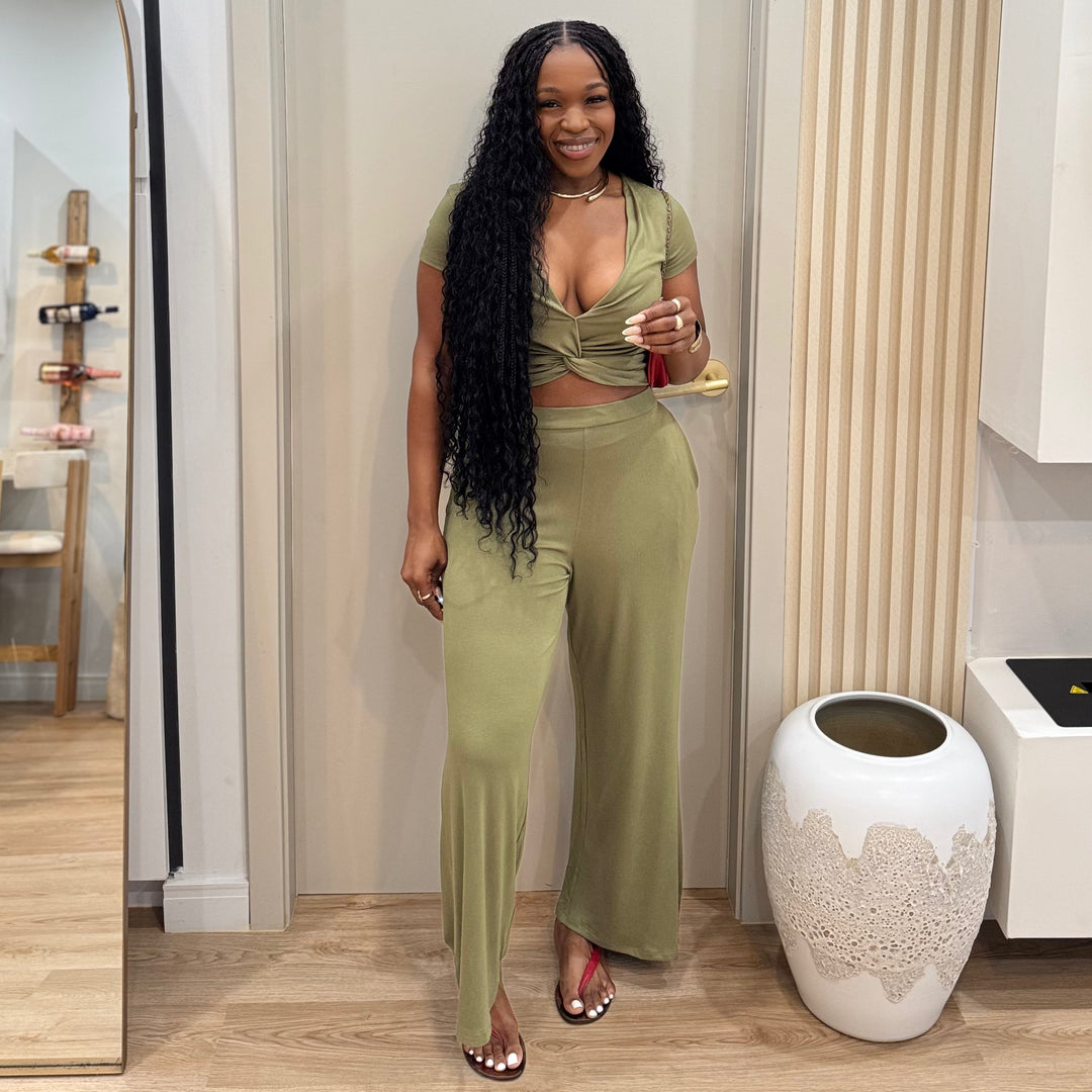 Weekend Theory pants set