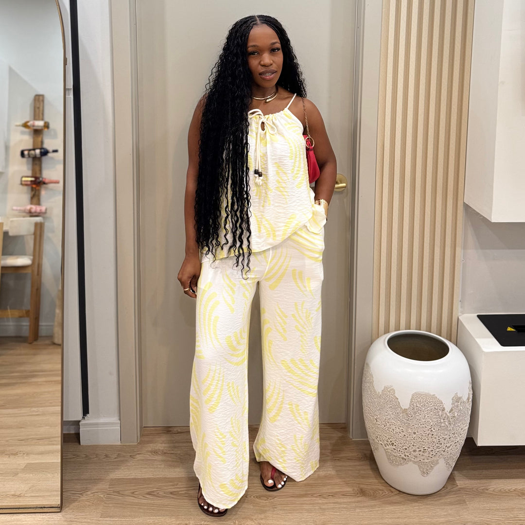 Summer Agenda pants set