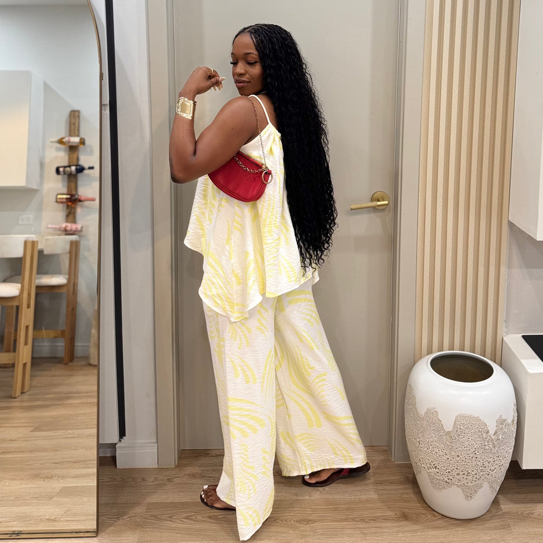 Summer Agenda pants set