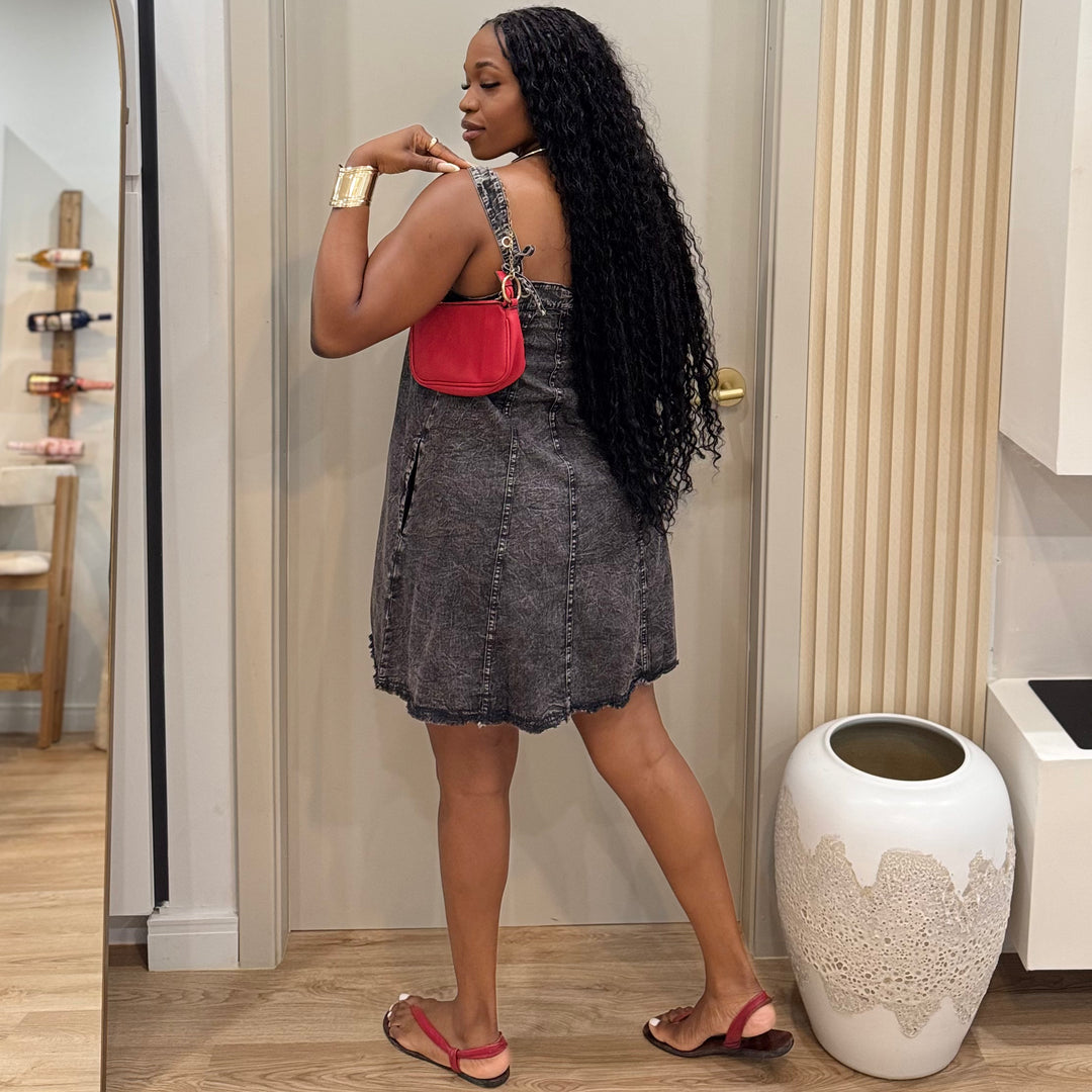 Bella denim dress