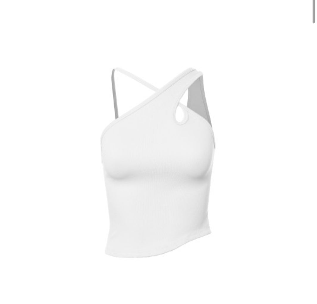 Sweet cut cropped top