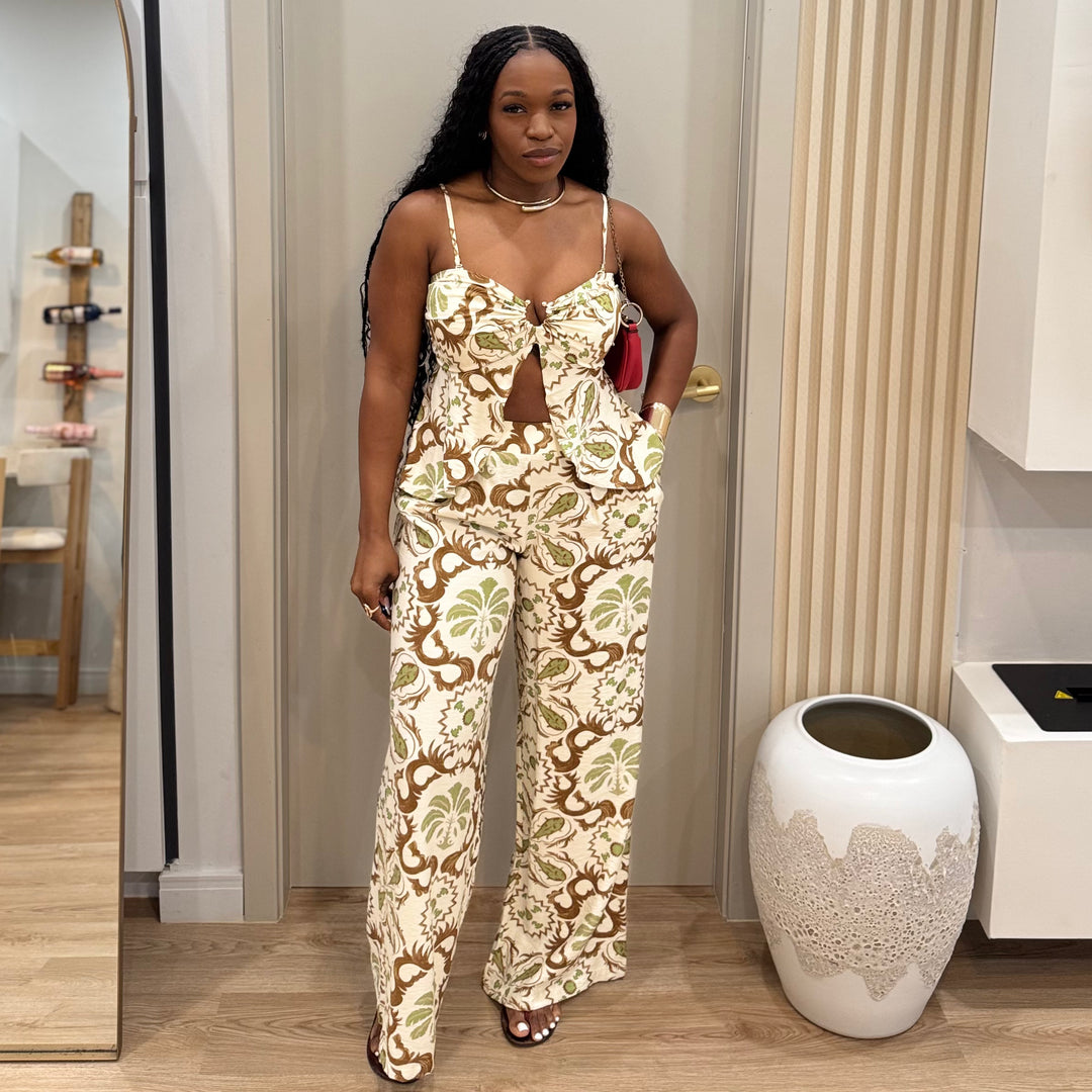 Coconut Girl pants set