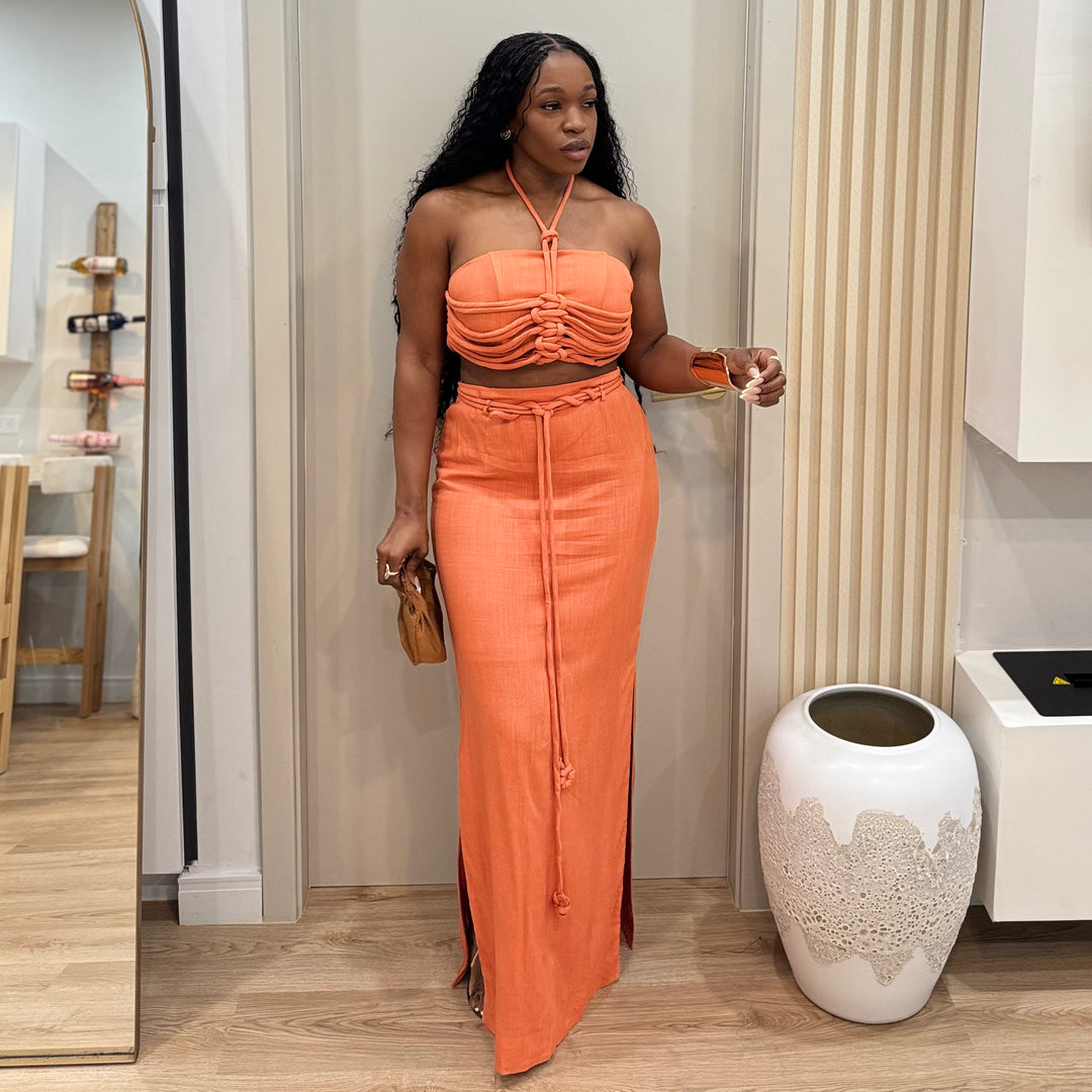 Kaielle 2 piece skirt set