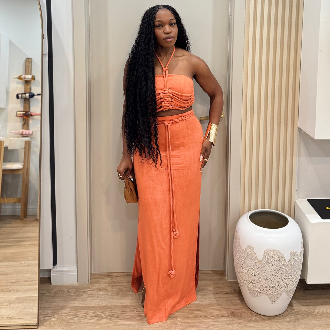 Kaielle 2 piece skirt set