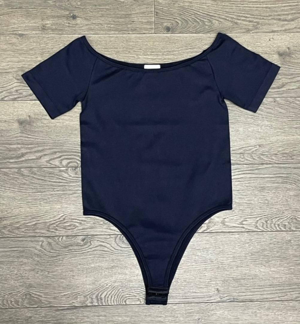 The base layer off shoulder bodysuit
