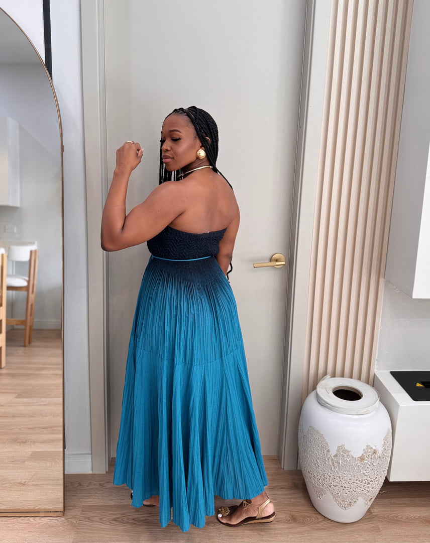 Skyline Ombre tube dress