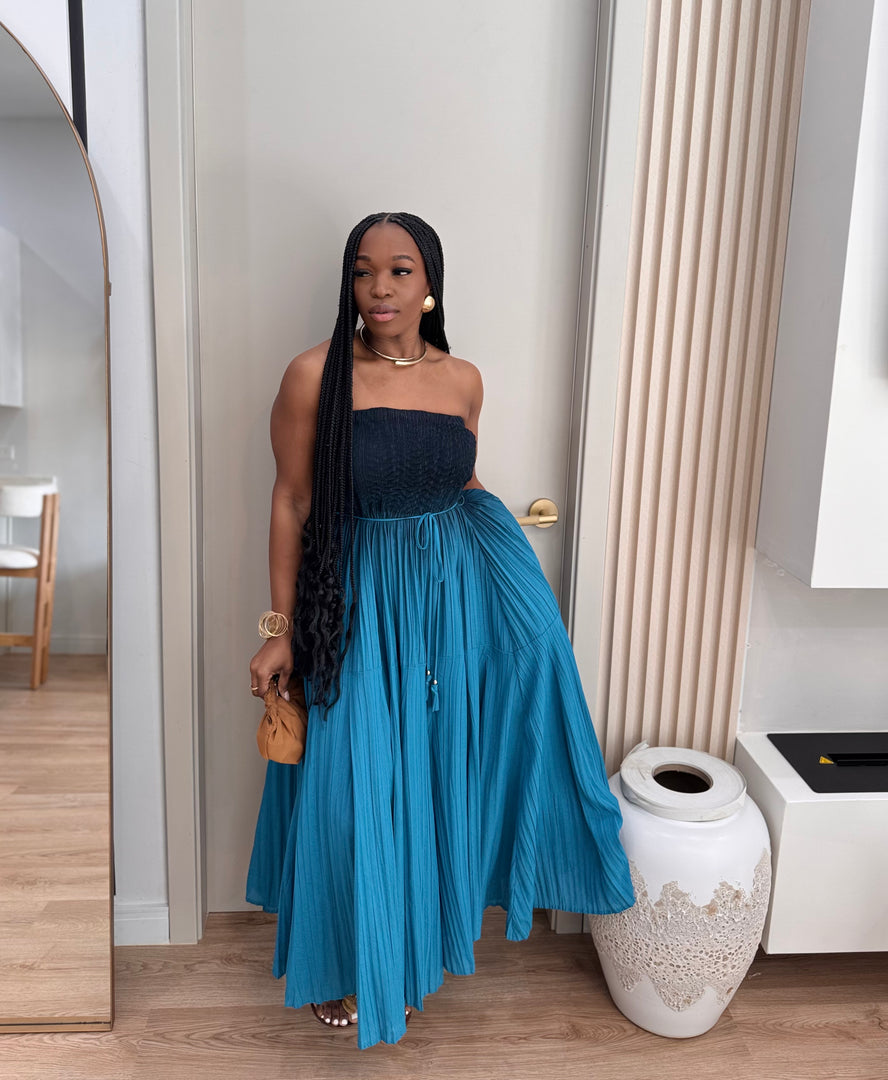 Skyline Ombre tube dress