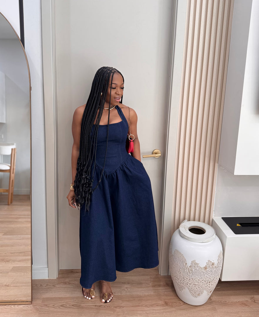 Blu Haven denim dress theclothingfinery Blu Haven denim dress theclothingfinery