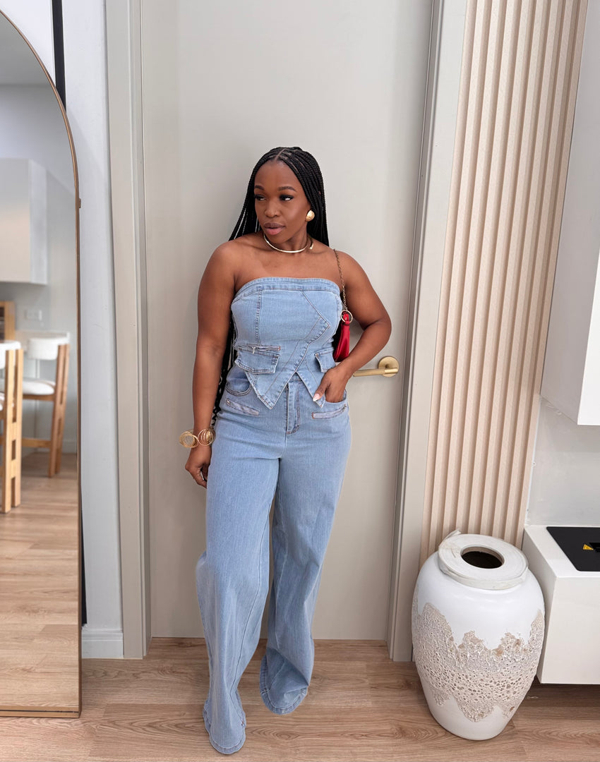 Prime Blue denim set