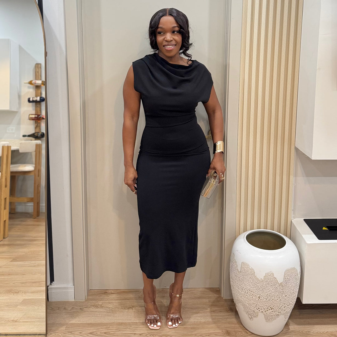 Quiet Power midi dress