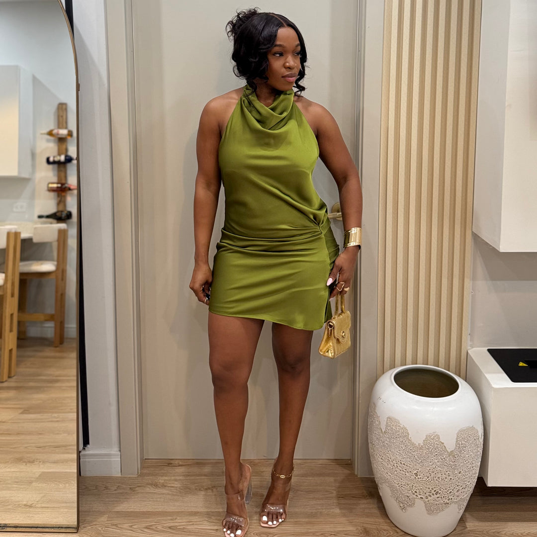 Silk Siren mini dress