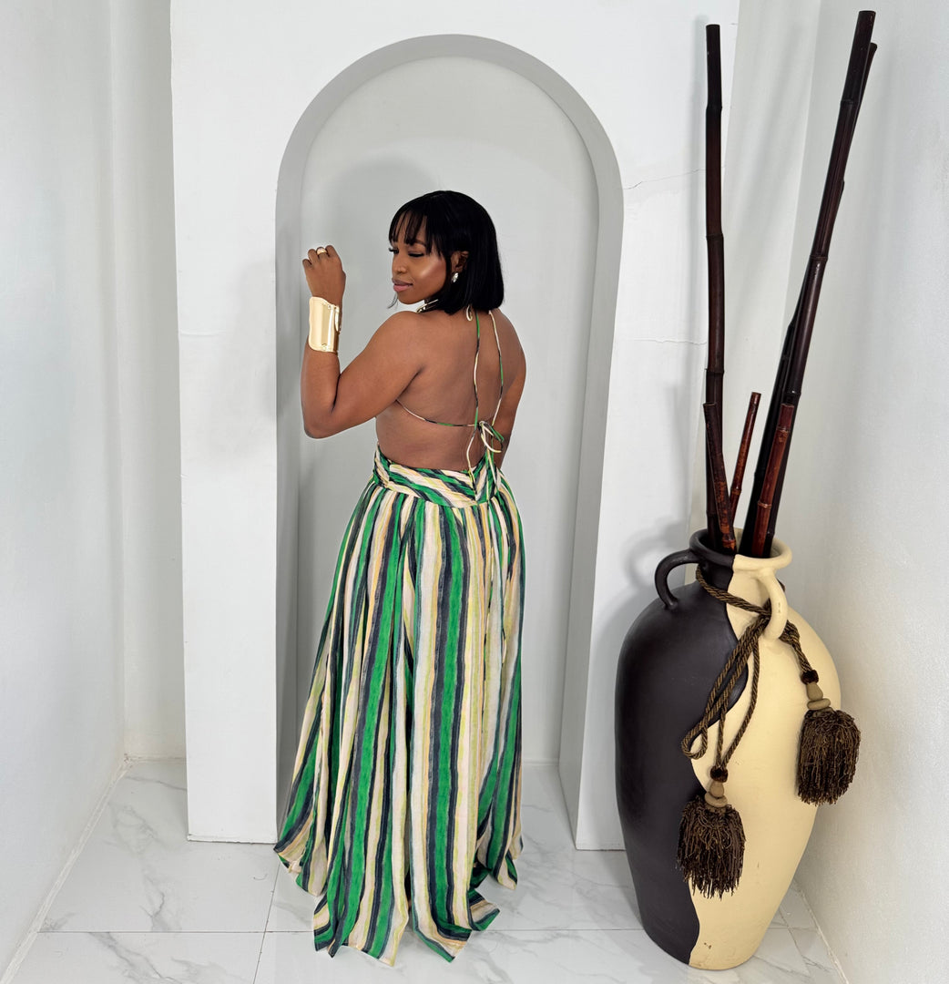 Bouga printed maxi dress