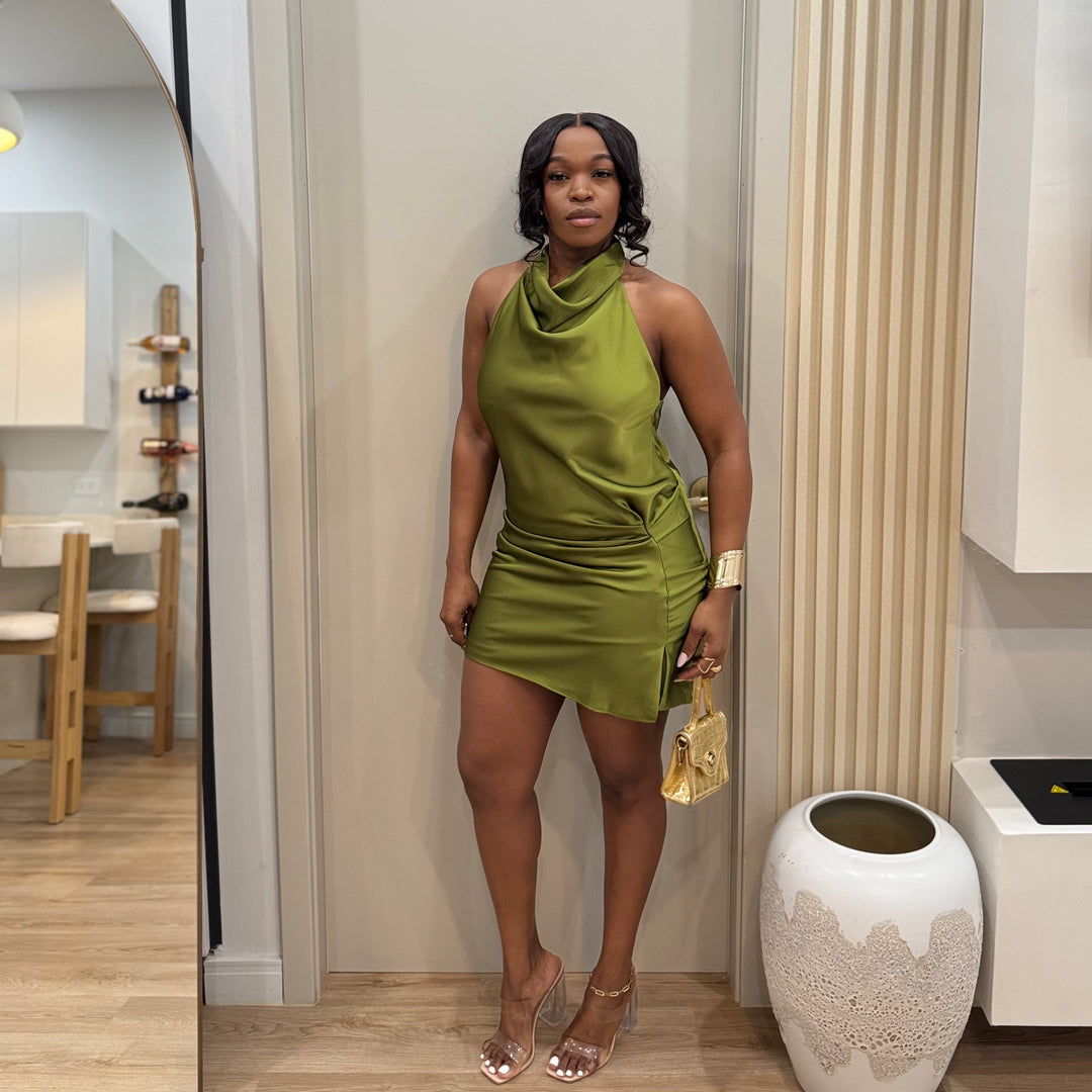 Silk Siren mini dress