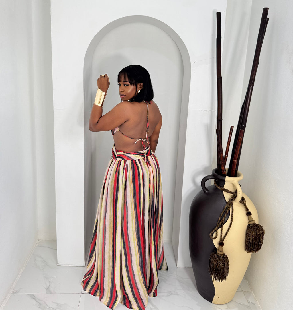 Bouga printed maxi dress