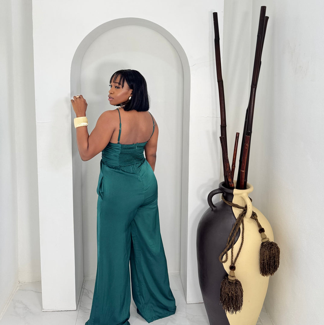 Molten Dew silk jumpsuit