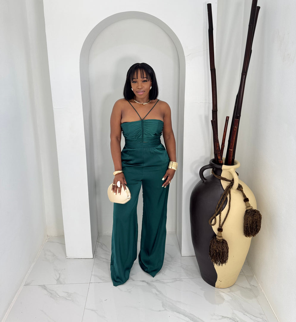 Molten Dew silk jumpsuit