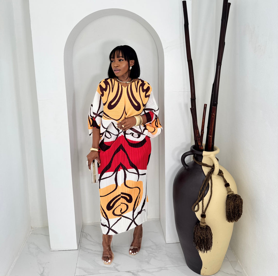 High Stakes midi dress