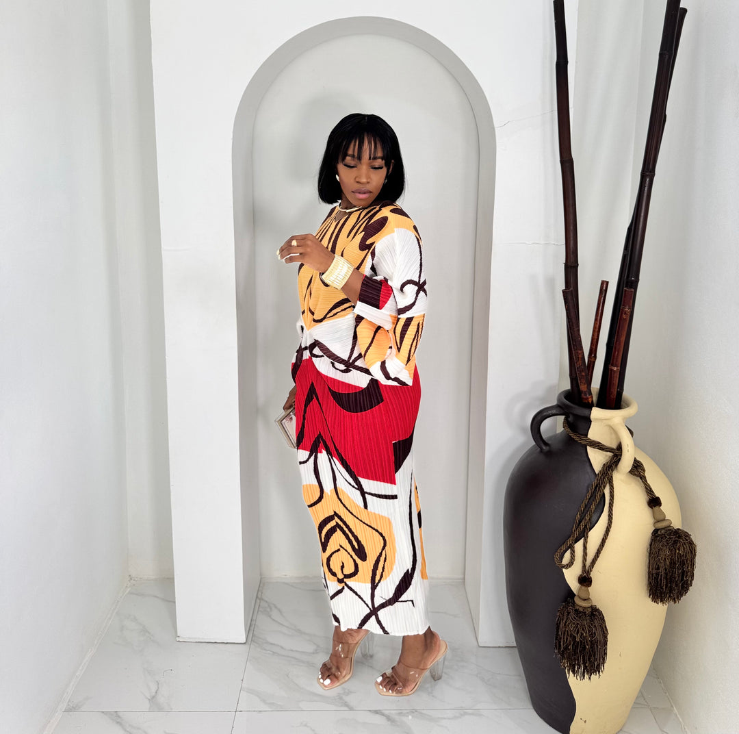 High Stakes midi dress