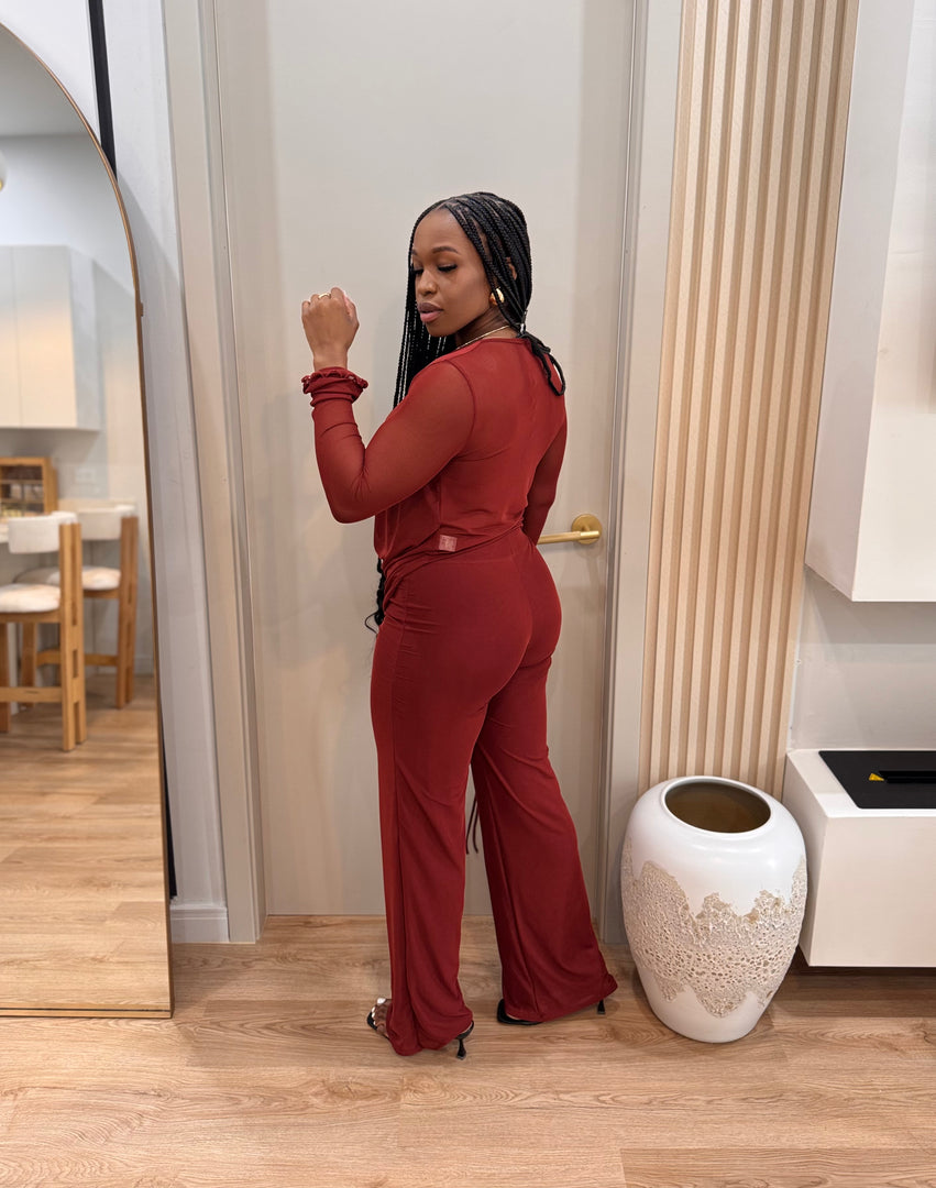 Deep desire 2 piece pants