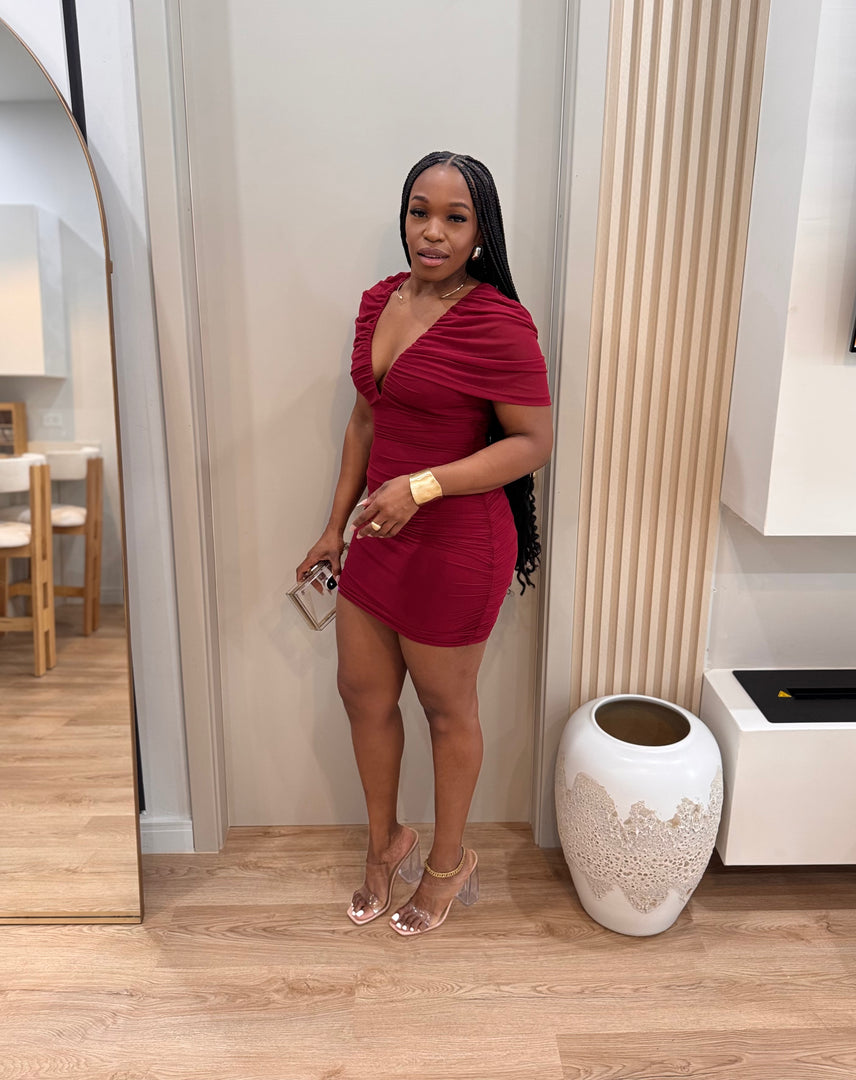 High voltage mini dress