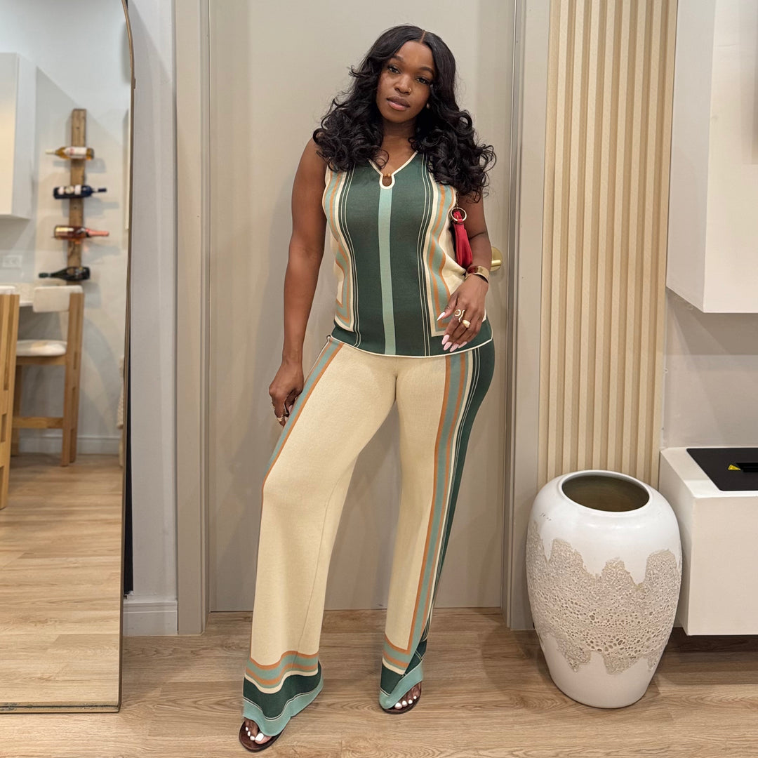 Casa knit pants set