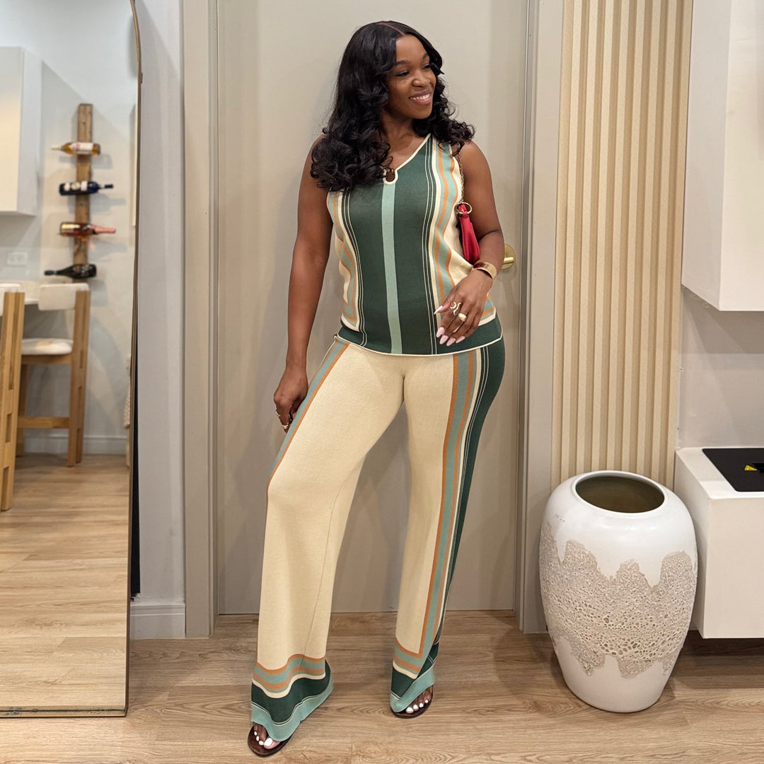 Casa knit pants set