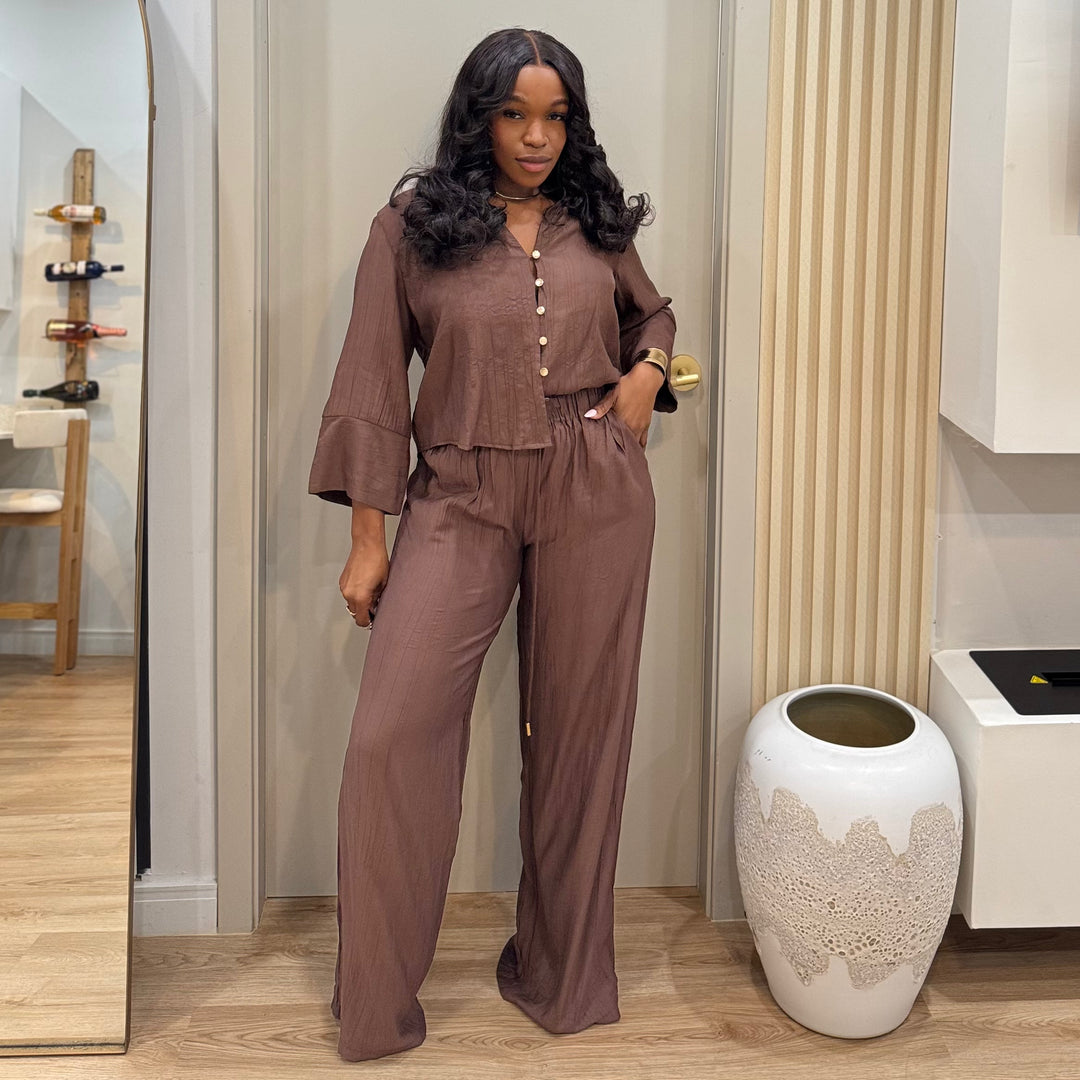 Elise co-ord pants set