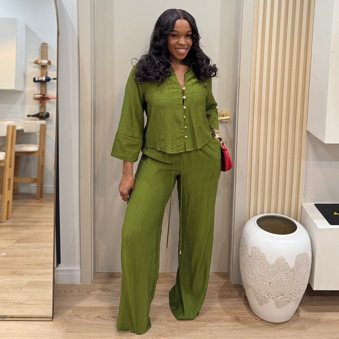 Elise co-ord pants set