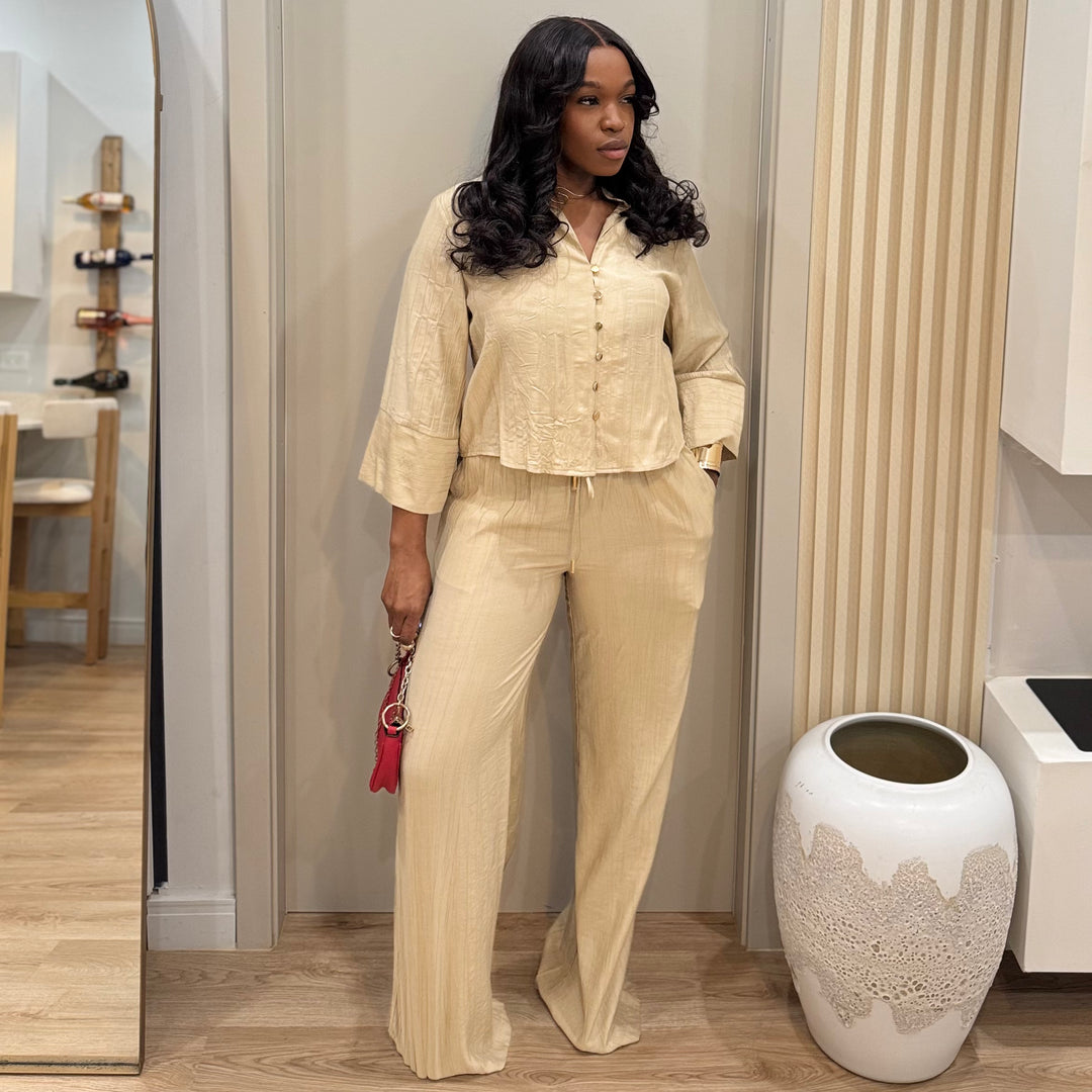 Elise co-ord pants set