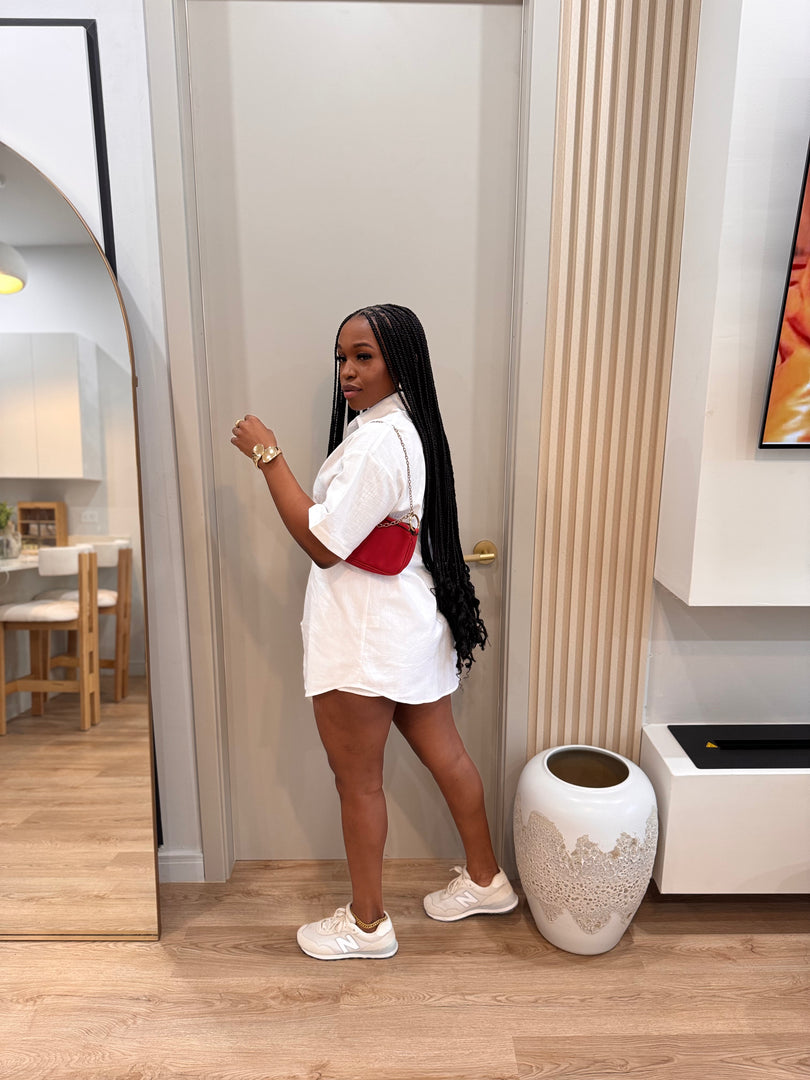 The cool Standard linen shorts set