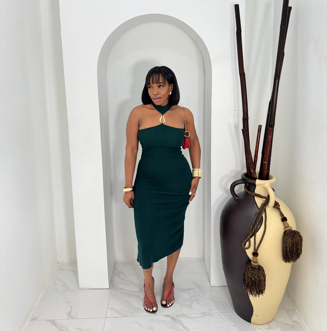 Selune knit midi dress
