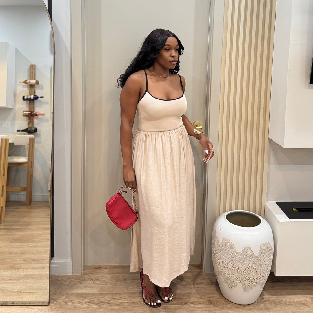 Honey pot midi dress