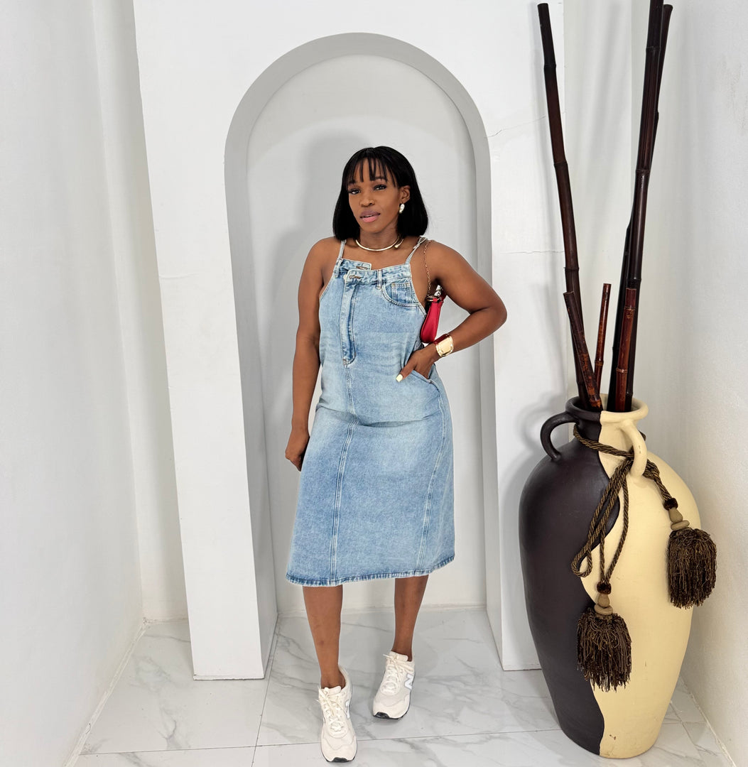 Vyne denim dress