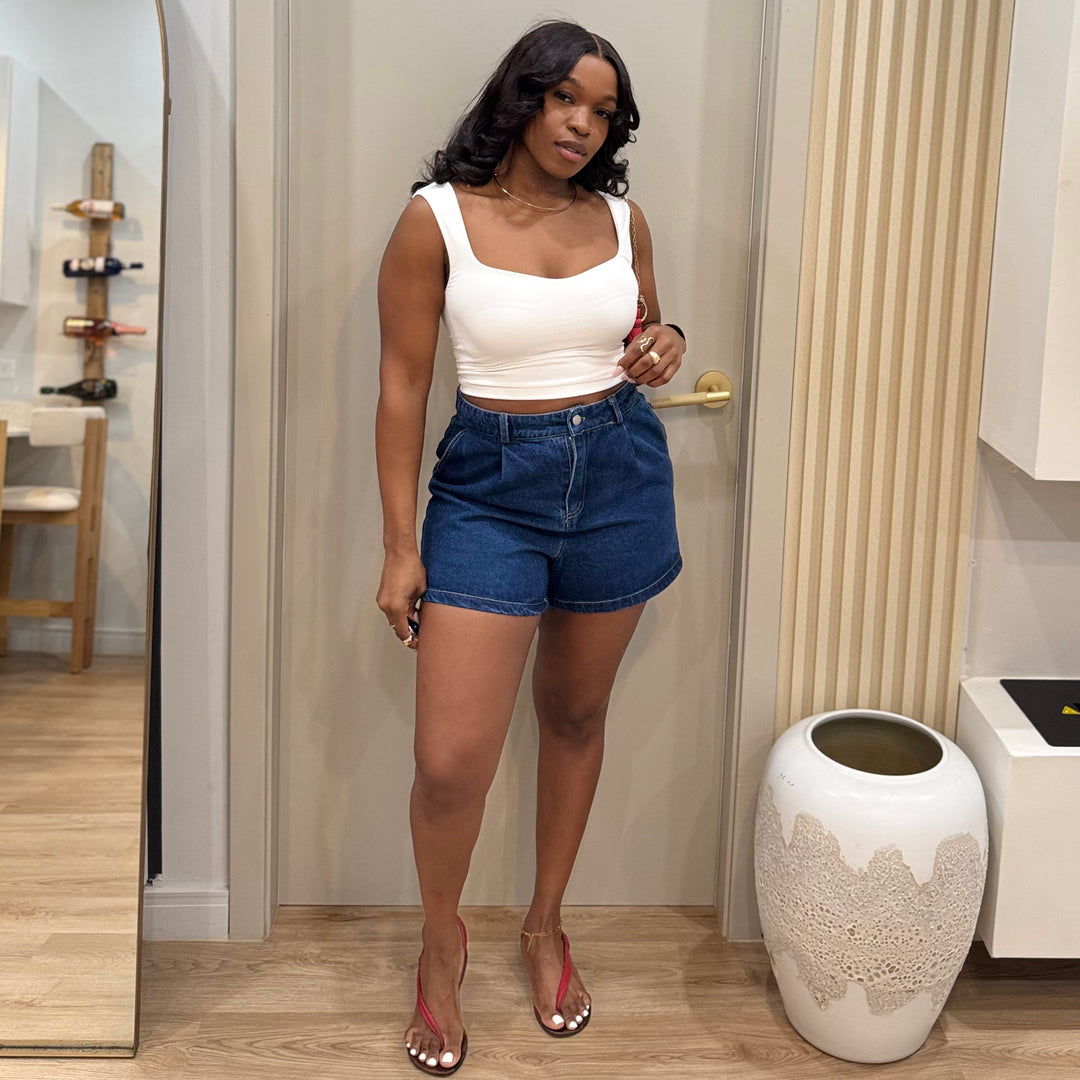 Easy Living Denim Shorts