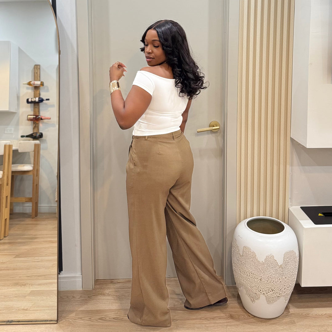 Ms Chic woven slacks