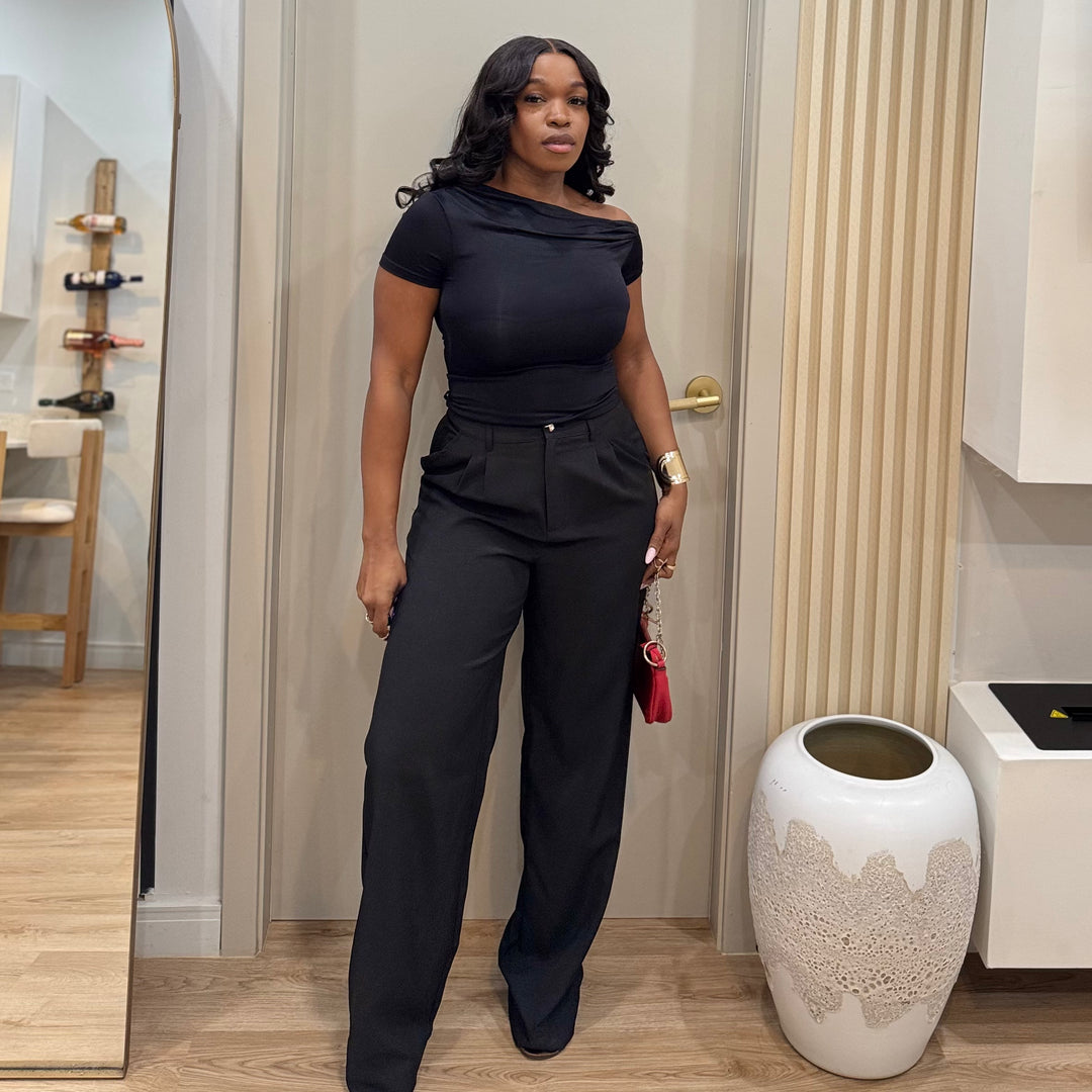 Ms Chic woven slacks