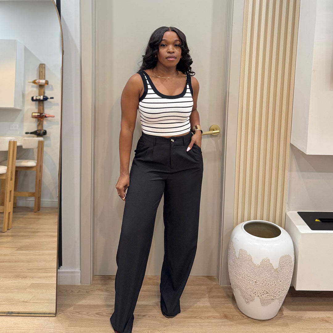 Ms Chic woven slacks